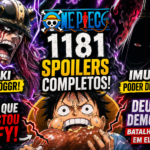 One Piece 1181 Spoilers COMPLETOS com Imagens