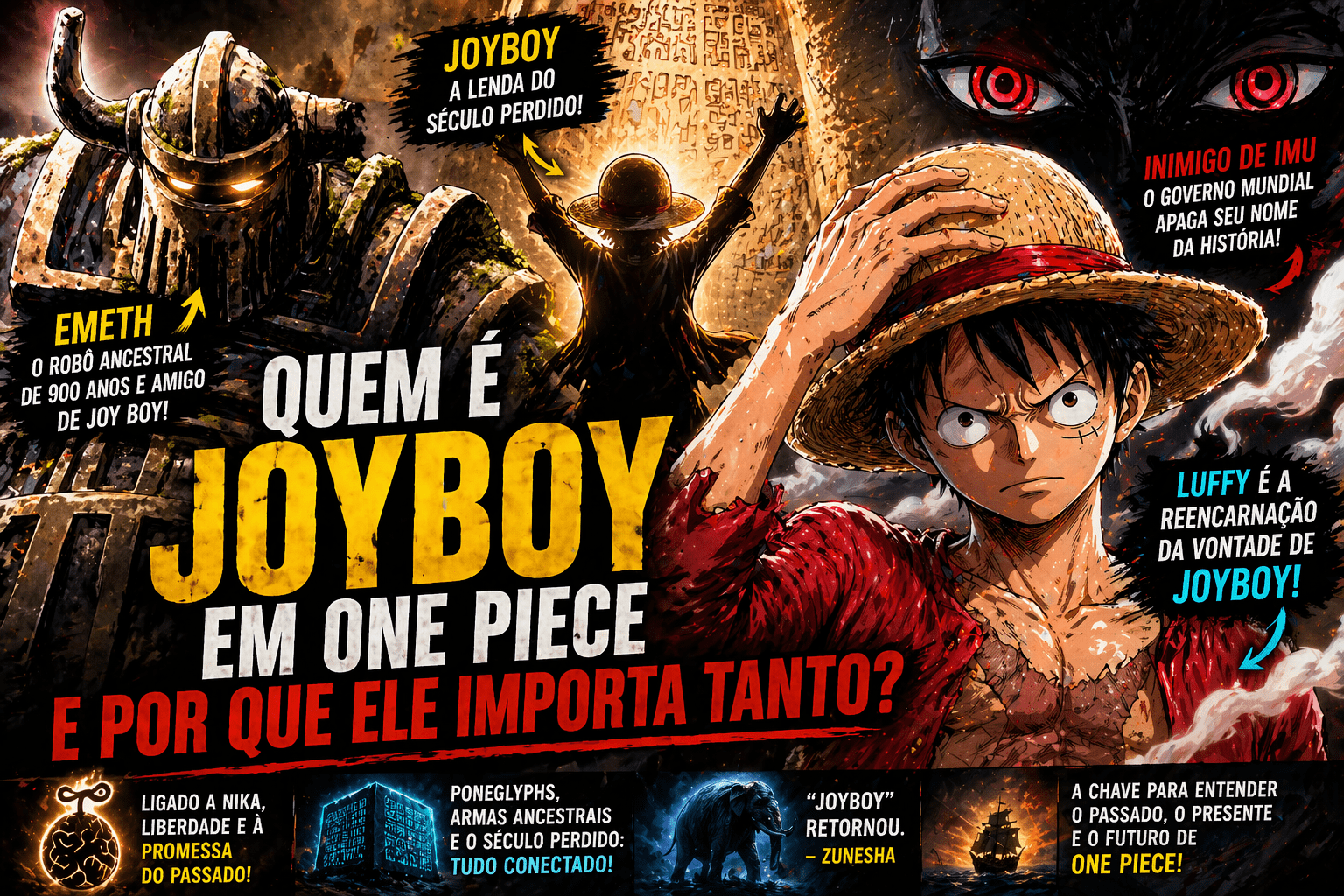 Quem é Joyboy em One Piece e por que ele importa tanto?
