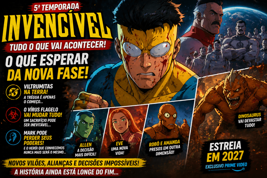 Invencível 5 temporada: o que esperar da nova fase da série