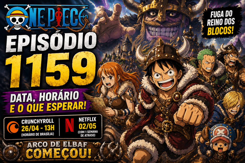One Piece episódio 1159: data, horário e o que esperar (Elbaf)