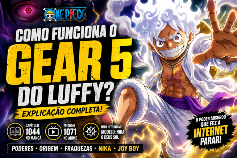 Como funciona o Gear 5 do Luffy? Explicação completa + poderes, origem ...