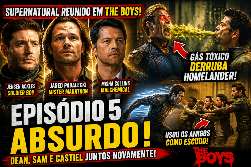 The Boys episódio 5 surpreende com reunião de Supernatural e cena insana