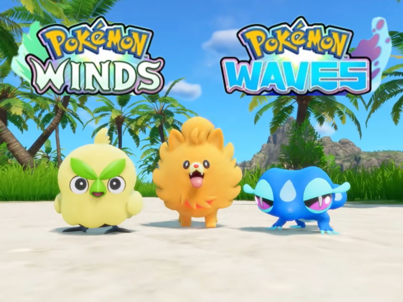 Pokemon winds and waves: novo trailer pode sair em maio com gameplay e novidades