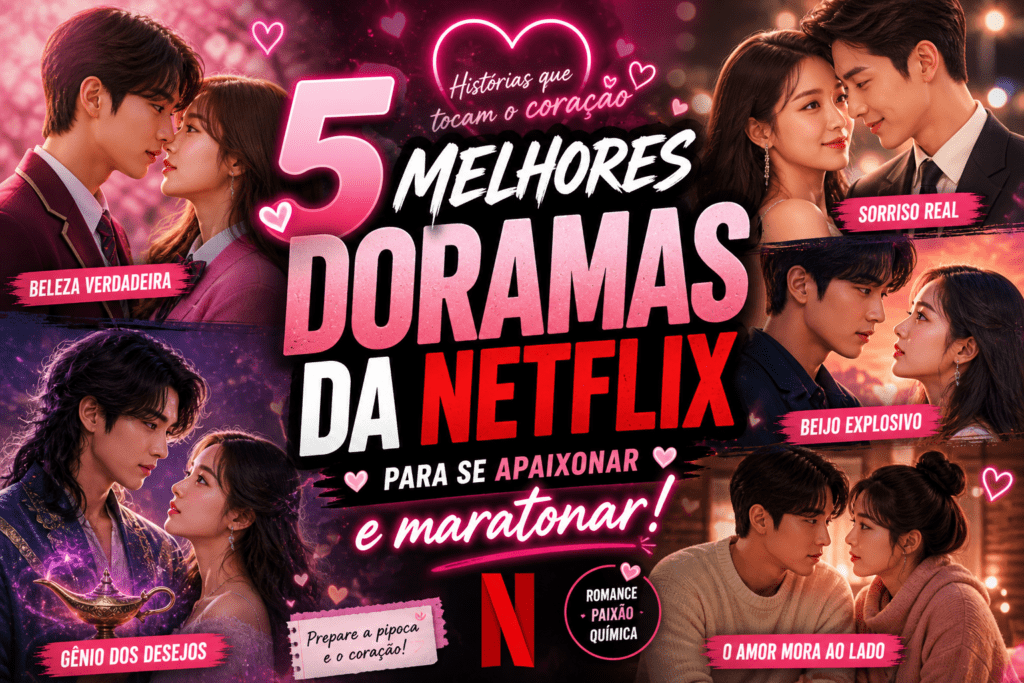 Melhores doramas da Netflix: 5 séries para maratonar hoje