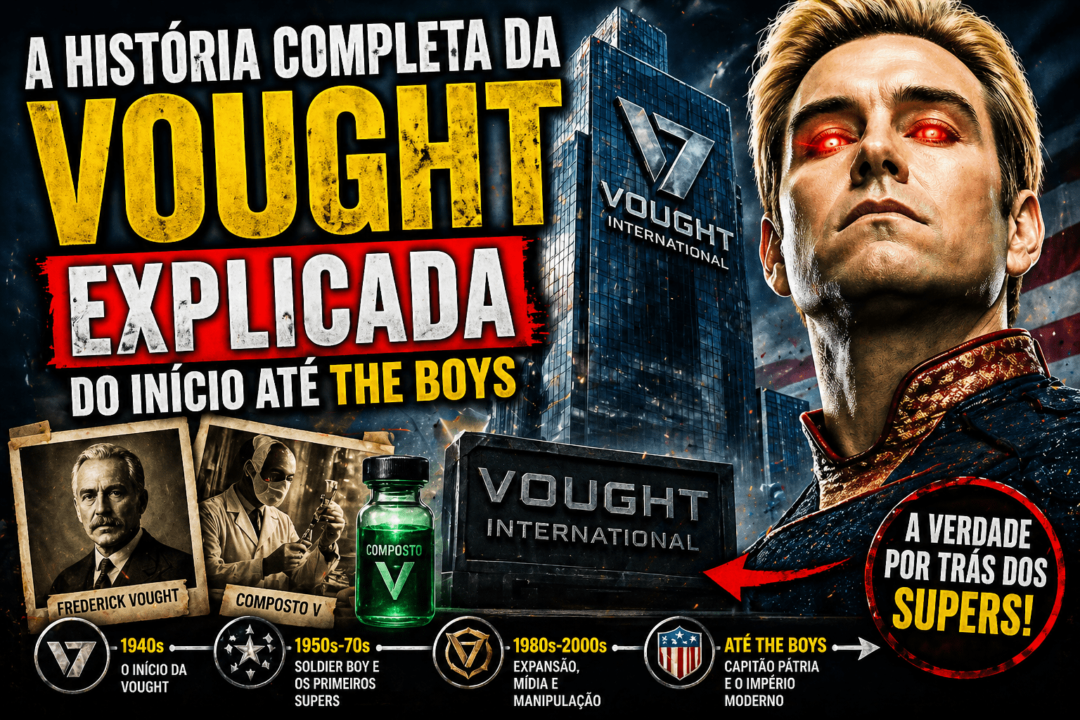 História completa da Vought explicada: do início até The Boys