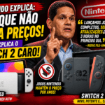 Nintendo não baixa preços e isso explica o valor alto do Switch 2