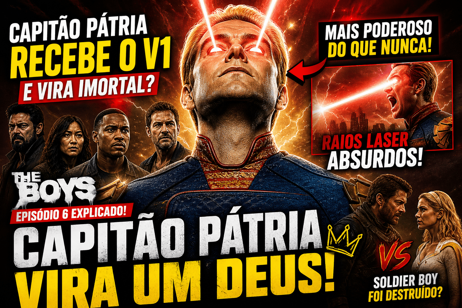 The Boys Temporada 5 Episódio 6: Capitão Pátria recebe V1 e episódio termina com reviravolta absurda