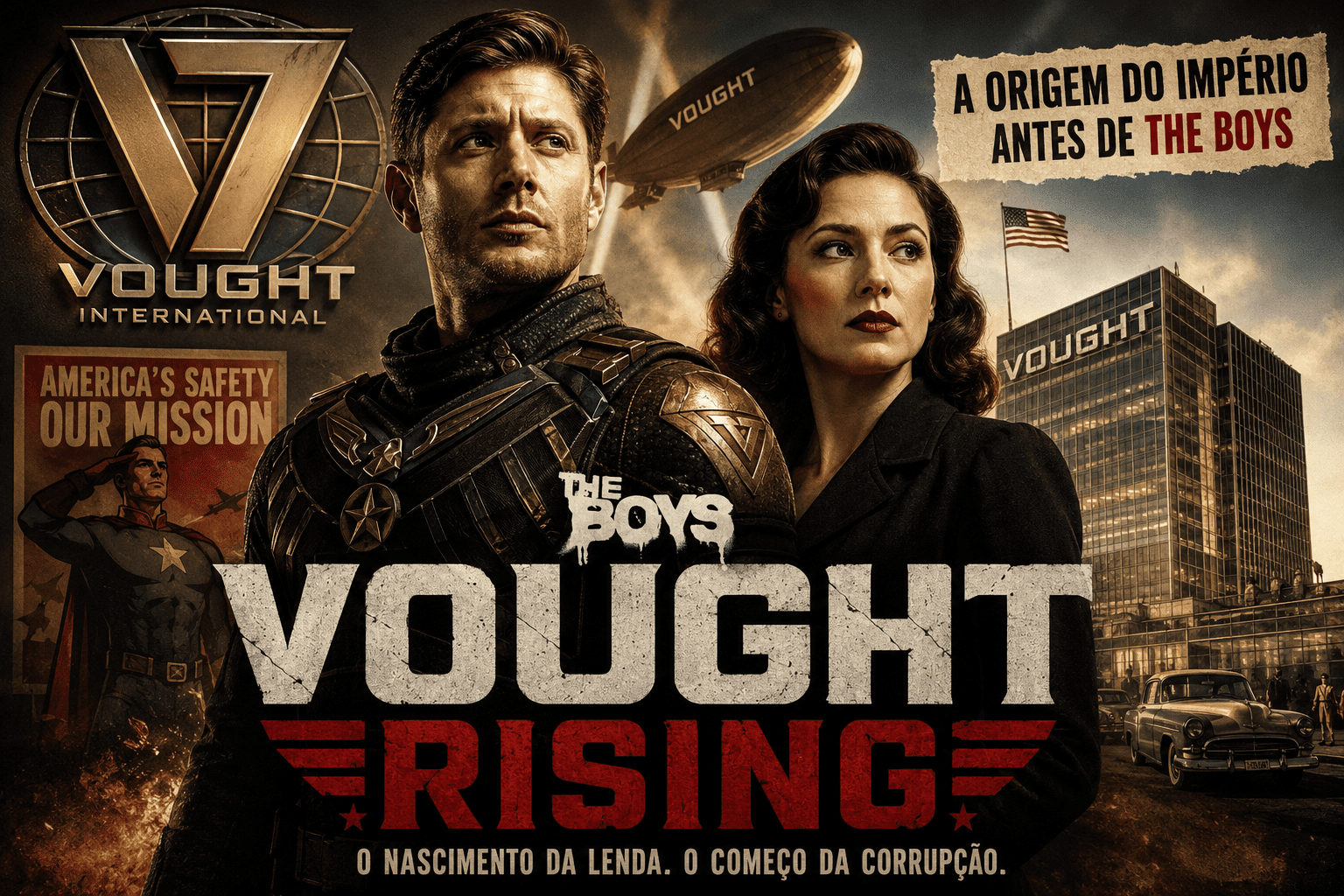 Vought Rising vai revelar o maior segredo da Vought em The Boys