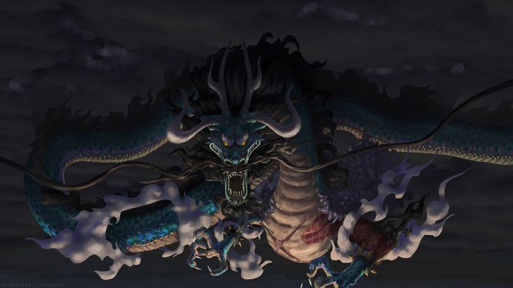 Uo Uo no Mi Modelo Seiryu, fruta do diabo de Kaido